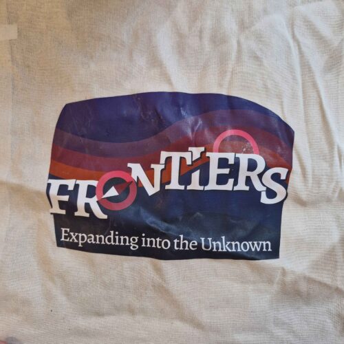 "Frontiers" canvas bag