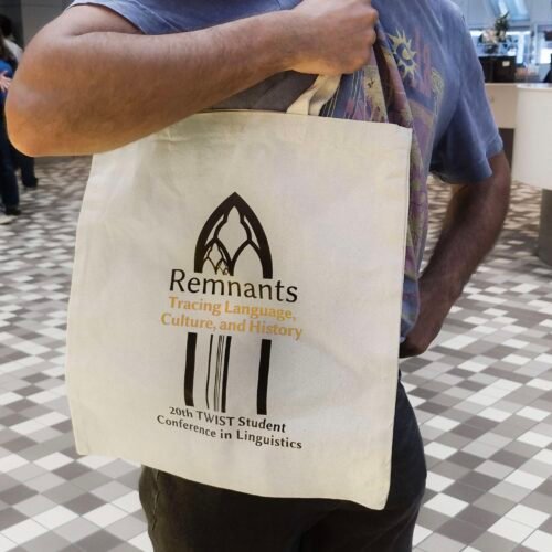"Remnants" canvas bag